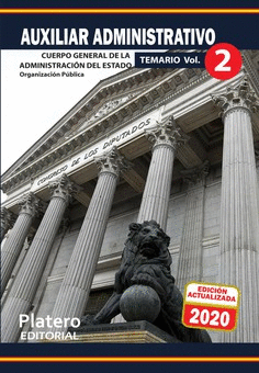 TEMARIO AUXILIAR ADMINISTRATIVO CUERPO GENERAL DE LA ADMINISTRACIN GENERAL DEL