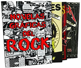 ESTUCHE NOVELAS GRFICAS DEL ROCK