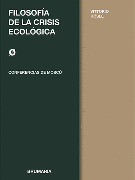 FILOSOFA DE LA CRISIS ECOLGICA