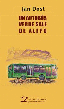 UN AUTOBS VERDE SALE DE ALEPO