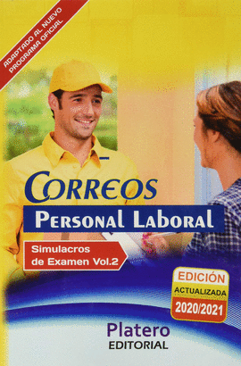 PERSONAL LABORAL DE CORREOS. SIMULACROS DE EXAMEN VOLUMEN II