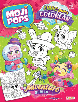 MOJIPOPS SERIE 1 LIBRO PARA COLOREAR