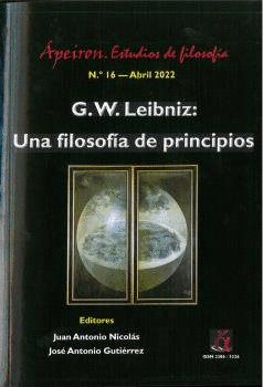 G. W. LEIBNIZ: UNA FILOSOFA DE PRINCIPIOS