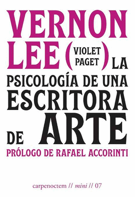 LA PSICOLOGA DE UNA ESCRITORA DE ARTE