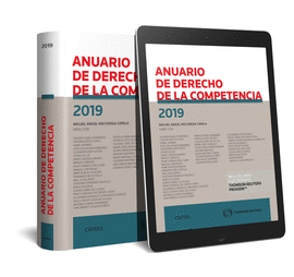 ANUARIO DE DERECHO DE LA COMPETENCIA 2019 (PAPEL + E-BOOK)