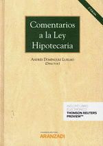 COMENTARIOS A LA LEY HIPOTECARIA (DO)