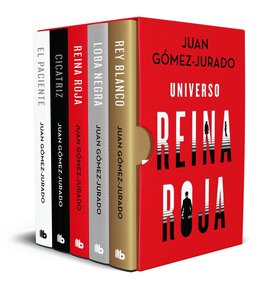 UNIVERSO REINA ROJA (ESTUCHE CON REINA ROJA  LOBA NEGRA  REY BLANCO  CICATRIZ  EL PACIENTE )