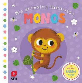 MIS ANIMALES FAVORITOS. MONOS (0-2 AOS) (LIBROS DE TACTO)