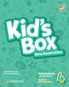 KID'S BOX NEW GENERATION ENGLISH FOR SPANISH SPEAKERS LEVEL 4 ACTIVITY BOOK WITH
