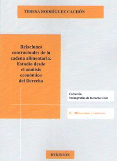 RELACIONES CONTRACTUALES CADENA ALIMENTARIA: ESTUDIO DESDE ANALISIS ECONOMICO DE