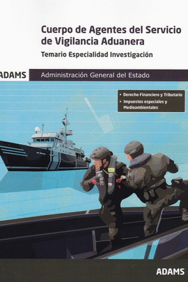 TEMARIO ESPECIALIDAD INVESTIGACIN CUERPO DE AGENTES DEL SERVICIO DE VIGILANCIA