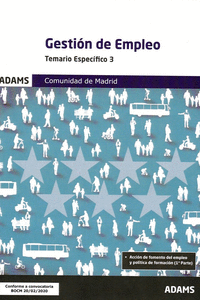 GESTION DE EMPLEO (COMUNIDAD DE MADRID) -TEMARIO 3 ESPECIFICO