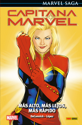 MARVEL SAGA CAPITANA MARVEL. MS ALTO, MS LEJOS, MS RPIDO