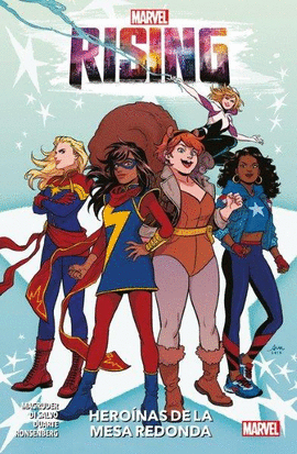 MARVEL RISING HEROINAS DE MESA REDONDA