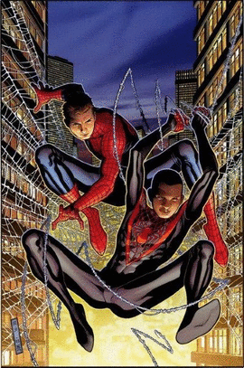 SPIDERMAN MILES MORALES 2 SPIDERMEN