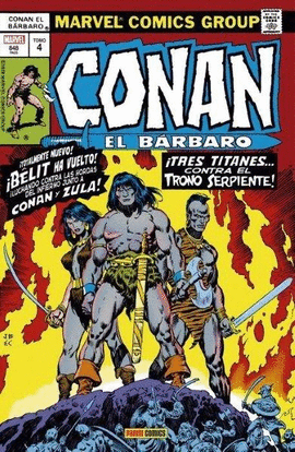 CONAN BARBARO 04 ETAPA MARVEL ORIGINAL