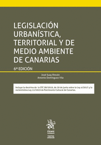 LEGISLACION URBANISTICA, TERRITORIAL Y DE MEDIO AMBIENTE DE CANAR