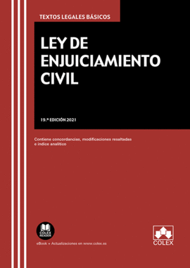 LEY DE ENJUICIAMIENTO CIVIL 2021