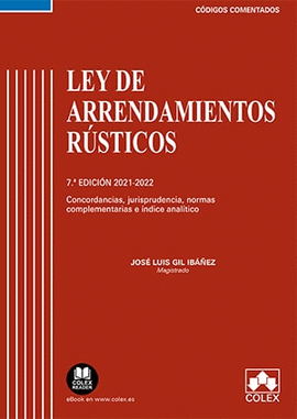 LEY DE ARRENDAMIENTOS RUSTICOS 2021-2022