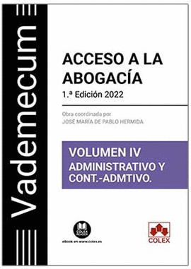ACCESO A LA ABOGACIA VOLUMEN IV.