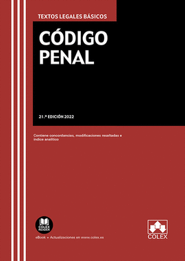 CODIGO PENAL 21� ED 2022