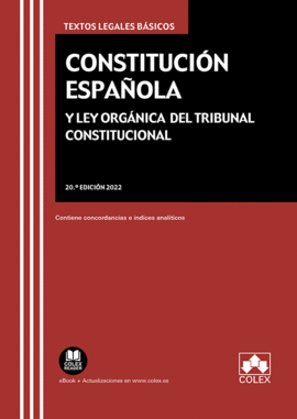 CONSTITUCI�N ESPA�OLA Y LEY ORG�NICA DEL TRIBUNAL CONSTITUCIONAL