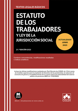 ESTATUTO DE LOS TRABAJADORES Y LEY DE JURISDICCIN SOCIAL