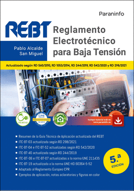 REGLAMENTO ELECTROTCNICO PARA BAJA TENSIN 5. EDICIN