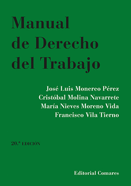 MANUAL DE DERECHO DEL TRABAJO 2022