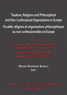 TAXATION, RELIGIONS AND PHILOSOPHICAL AND NON-CONFESSIONAL ORGANI