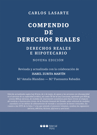 COMPENDIO DE DERECHOS REALES. DERECHOS REALES E HIPOTECARIO (9 ED.)