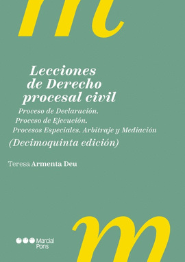 LECCIONES DE DERECHO PROCESAL CIVIL 15� ED