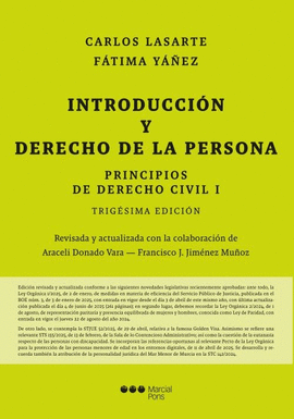 PRINCIPIOS DERECHO CIVIL TOMO I INTROD DERECHO 30�ED