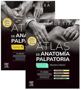 TIXA. ATLAS DE ANATOM�A PALPATORIA (2 VOL)