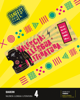 QUADERN LLENGUA 4�EP C.VAL 23 FANFEST