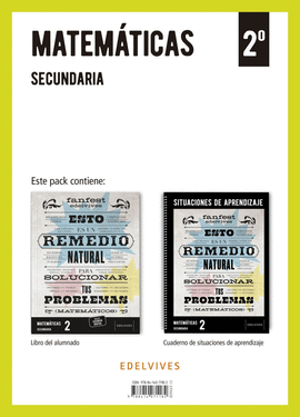 MATEMATICAS 2�ESO 26 +CUADERNO SITUACIONES APRENDI