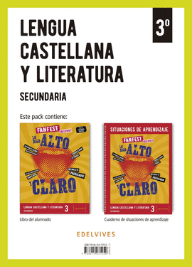 LENGUA 3�ESO 26 +CUADERNO SITUACIONES APRENDIZAJE