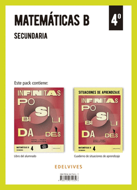 MATEMATICAS B 4�ESO 26 + CUADERNO SITUACIONES APRE