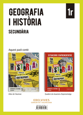 GOGRAFIA HISTORIA 1�ESO C.VAL 26 + QUADERN