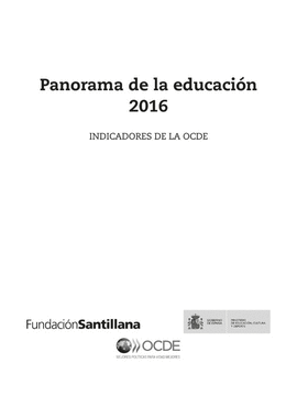 PANORAMA DE LA EDUCACI�N 16