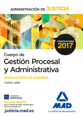 CUERPO DE GESTIN PROCESAL Y ADMINISTRATIVA DE LA ADMINISTRACIN DE JUSTICIA (TU