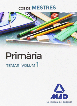 COS DE MESTRES PRIM�RIA. TEMARI VOLUM 1