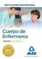 CUERPO DE ENFERMEROS DE INSTITUCIONES PENITENCIARIAS. TEMARIO VOLUMEN 3