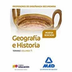 PROFESORES DE ENSEANZA SECUNDARIA GEOGRAFA E HISTORIA TEMARIO VOLUMEN 4