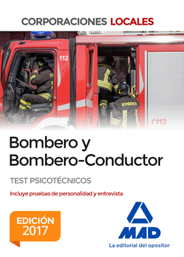 BOMBERO Y BOMBERO-CONDUCTOR. TEST PSICOTCNICOS