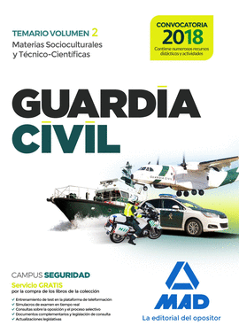 GUARDIA CIVIL TEMARIO PARA LA PREPARACIN DE OPOSICIN. MATERIAS SOCIOCULTURALES