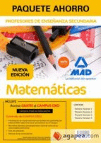 PAQUETE AHORRO MATEM�TICAS CUERPO DE PROFESORES DE ENSE�ANZA SECUNDARIA