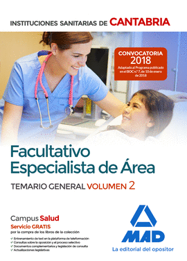 FACULTATIVO ESPECIALISTA DE REA DE LAS INSTITUCIONES SANITARIAS DE CANTABRIA. T