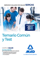 SERVICIO GALLEGO DE SALUD. TEMARIO COMÚN Y TEST 2018 2019