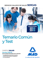 SERVICIO GALLEGO DE SALUD. TEMARIO COMN Y TEST 2018 2019